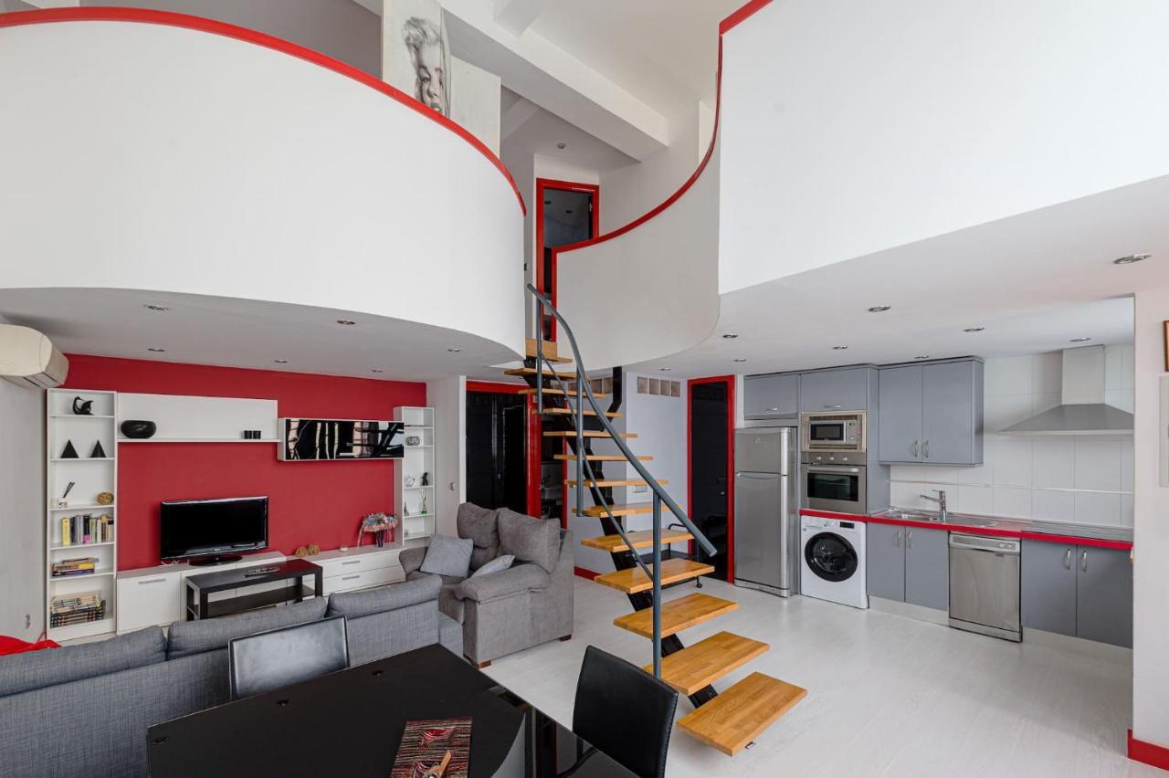 Modern 2-Bedroom Duplex Next To The Retiro By Sharingco. Madrid Ngoại thất bức ảnh